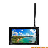 FPV монітор LCD5802D 5.8G 48CH DVR з ДВР приймачем 48 каналів 5,8ГГц фпв приймач телевізор 4.3 дюймів для дрона квадрокоптера, фото 6
