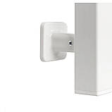 Рушникосушарка електрична 480х800 NAVIN Stugna Sensor з таймером ліва, біла, гарантія, фото 5