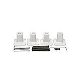 Рушникосушарка електрична 480х800 NAVIN Stugna Sensor з таймером ліва, біла, гарантія, фото 6