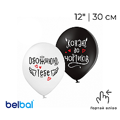 Принт 275 BELBAL-ББ 12" Янгол та Демон - асорті