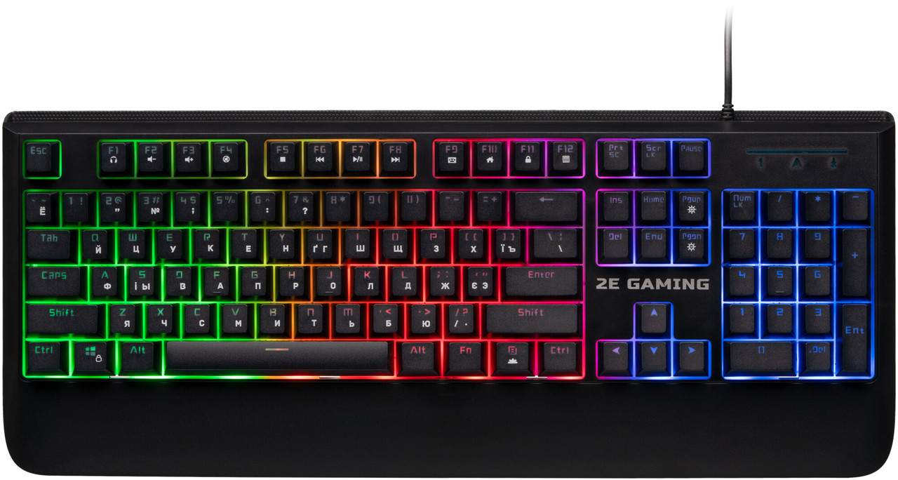 Клавіатура 2E KG325 LED USB Gaming black (2E-KG325UB) UA