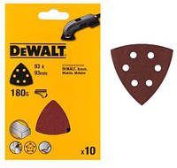 Шліфувальний лист DeWALT для дельташліфмашин, 93 мм, зерно 60, 6 від. (10 шт.) (DT3091)