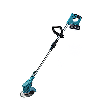 Акумуляторна ручна газонокосарка-триммер для трави 2 АКБ