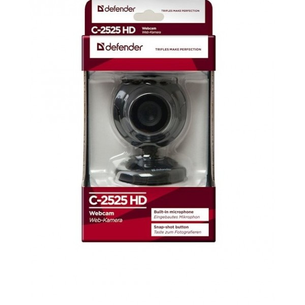 Web камера Defender G-lens 2525HD 2МП 63252