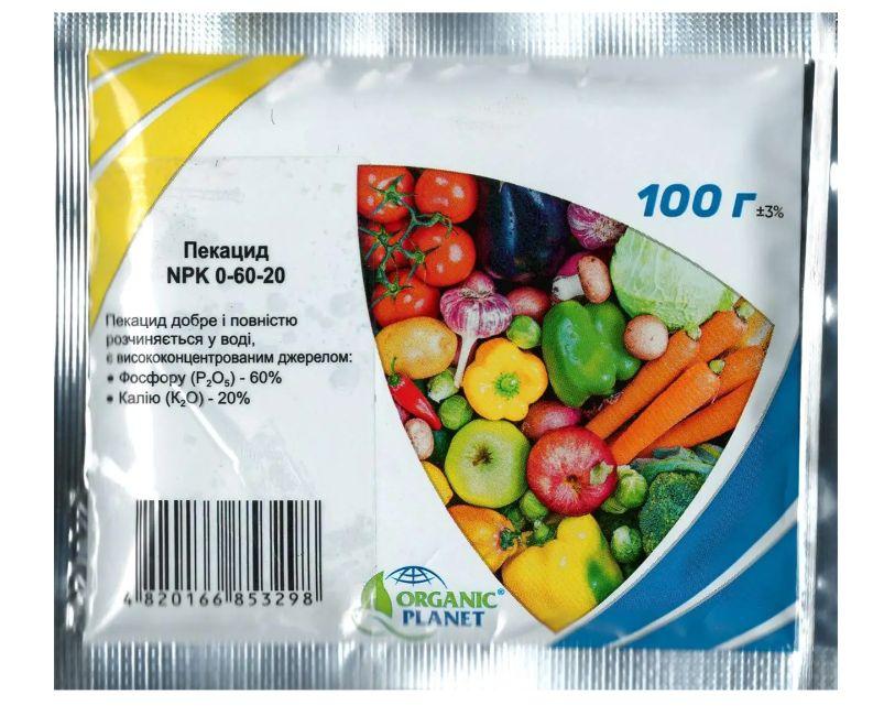 Мінеральне добриво Пекацид (Pekacid) NPK 0-60-20 100г