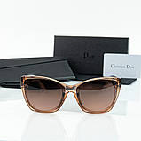 Жіночі брендові сонцезахисні окуляри Dior (9488), фото 2