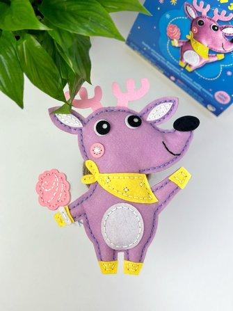 Зший сам іграшку "Олень з цукеркою", фото 1