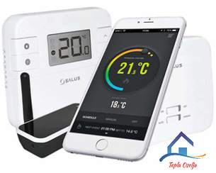 Бездротовий термостат з Інтернетом Salus RT310i