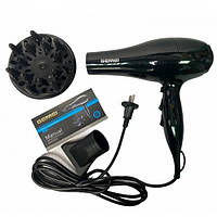 Професійний Фен Gemei Gm-103 2200вт Для Сушіння Укладання Волосся Режими Швидкості Температури Денвер