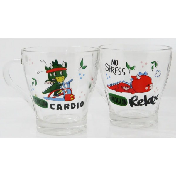 Чашка скло 280мл "Fresia""Dragon" 89505424 Галерея