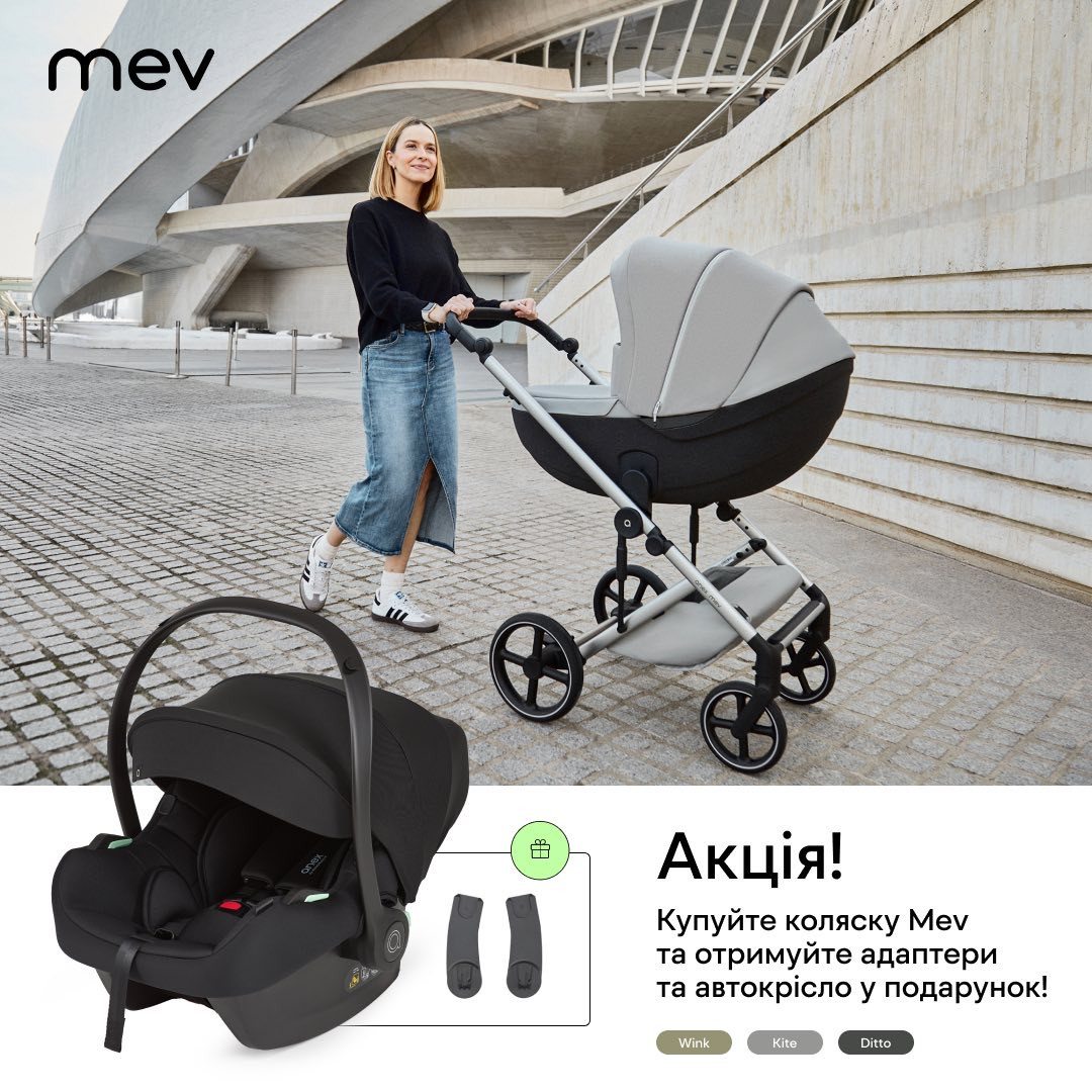 Універсальна коляска 2в1 Anex Mev, kite