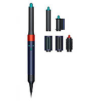 Стайлер для волосся Airwrap Complete Long з 6 насадками, синій/червоний