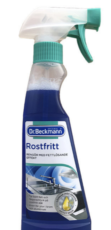 Спрей для нержавіючої сталі Dr. Beckmann Rostfritt 250 мл, фото 1
