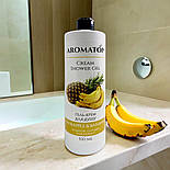 Крем-гель для душу Aromatop ананас - банан, 500 мл, фото 2