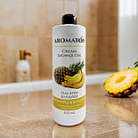 Крем-гель для душу Aromatop ананас - банан, 500 мл, фото 2
