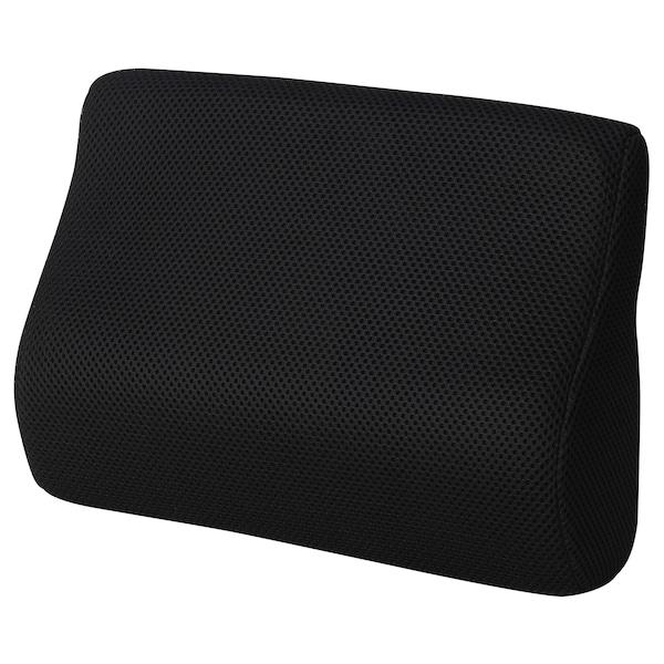 Подушка для попереку IKEA BORTBERG 31x23 см Чорна 104.610.10
