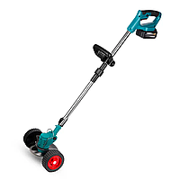 Газонокосарка акумуляторна на колесах для газона 2 АКБ 48В