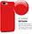 Чохол для iPhone 7 Plus / iPhone 8 Plus - Cиліконовий з мікрофіброю, Red (14), фото 6