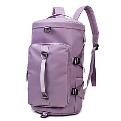 Сумка-рюкзак Lesko BRD-375 Purple дорожня спортивна жіноча 20-35L для фітнесу