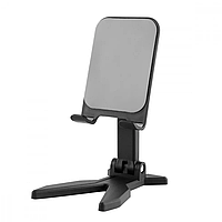 Підставка для телефона (настільна) J-020 чорна, підставка для телефона, тримач для телефона