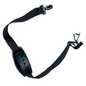 Ремінь для підборіддя до каски, чорний, Sizam, Арт. 35123