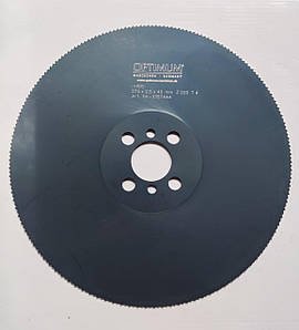 Пиляльний диск по металу Optimum HSS 315 x 2.5 x 40 mm t4, Італія