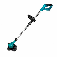 Бездротова газонокосарка-тример для покосу трави з 2 акумуляторами 36V