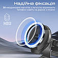 Автотримач для телефона магнітний Promate ArcMount Black (arcmount), фото 4