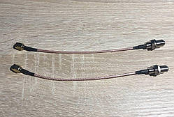 Комплект перехідників SMA на F для роутерів 4G (2 шт.)