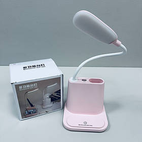 Лампа світлодіодна з Power Bank A-Plus 106 LL/1067 рожева