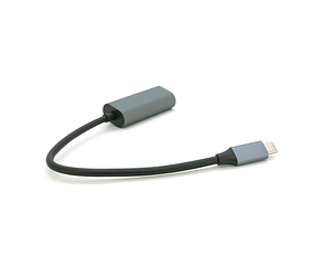 Конвертер Type-C (тато)/RJ-45(мама), 18cm, круглий, chip:RTL8153, 1000Mbps, Gray, фото 4