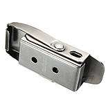 Натяжний замок з нержавіючої сталі з пружинним механізмом і ключем, фото 5