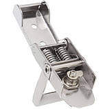 Натяжний замок з нержавіючої сталі з пружинним механізмом і ключем, фото 4