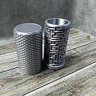 Пазл Головоломка футляр для грошей Лабіринт Альтернатива конверту для грошей Шовк Срібло з ромбами, фото 4