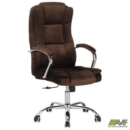 Крісло керівника Julian velvet brown