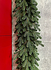 Штучна ялинкова гірлянда лита Хвоя Traditional зелена 120 см -, фото 3
