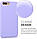 Чохол для iPhone 7 Plus / iPhone 8 Plus - Cиліконовий з мікрофіброю, Lavender (5), фото 6