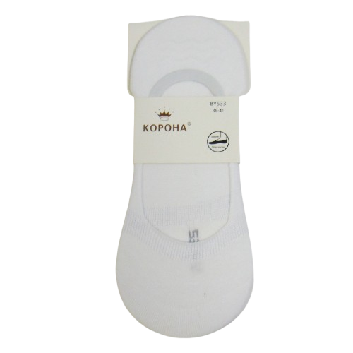 Підслідники із силіконом Корона 36-41 білі 533, фото 1