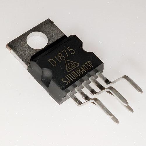 CD1875 аудіо підсилювач 20Вт TO220-5, фото 1