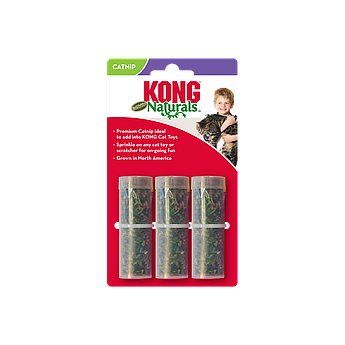 Котяча м'ята Іграшка для котів змінні Блоки, Refillables Catnip Tubes KONG  9г х3 шт