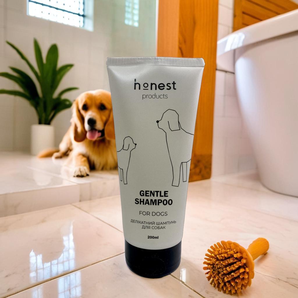 Делікатний шампунь для собак від honest products 200 мл, фото 1