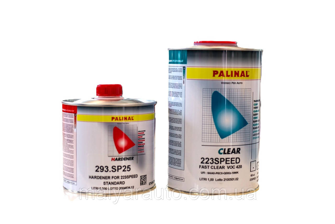 Лак PALINAL 223 SPEED UHS 1,0л+0,5 SP25 затв