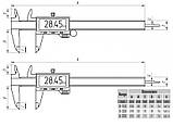 Штангенциркуль цифровий прецизійний ШЦЦ-I-150-0,01 (±0,01 мм; IP-54) ISO 17025 держреєстр №У1987-95, Україна, фото 4