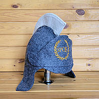 Шапка для сауни G "Легіонер" сіра геотекстиль