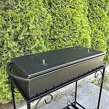 Кришка на мангал 12 шампурів 2 мм 81х32 см, фото 4