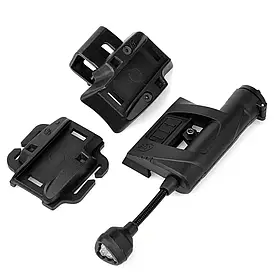 Ліхтар на шолом Night Evolution Charge MPLS IR, Світло: ІЧ, Зелене, Біле, Червоне, Колір: Black, NE05006-BK