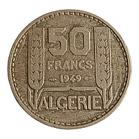 Алжир 50 франків, 1949