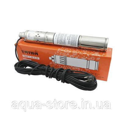 Свердловинний шнековий насос TATRA-line 0.55 кВт, Q.max 25л/мин., H.max 90м. 3QGD-1-40