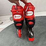 Набір Combo S (28-33) М (35-38), ролики для дітей з регулюванням розміру, роликові ковзани, ролики для дітей, фото 8