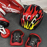 Набір Combo S (28-33) М (35-38), ролики для дітей з регулюванням розміру, роликові ковзани, ролики для дітей, фото 6